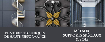 Nouvelle gamme peintures métaux et sols